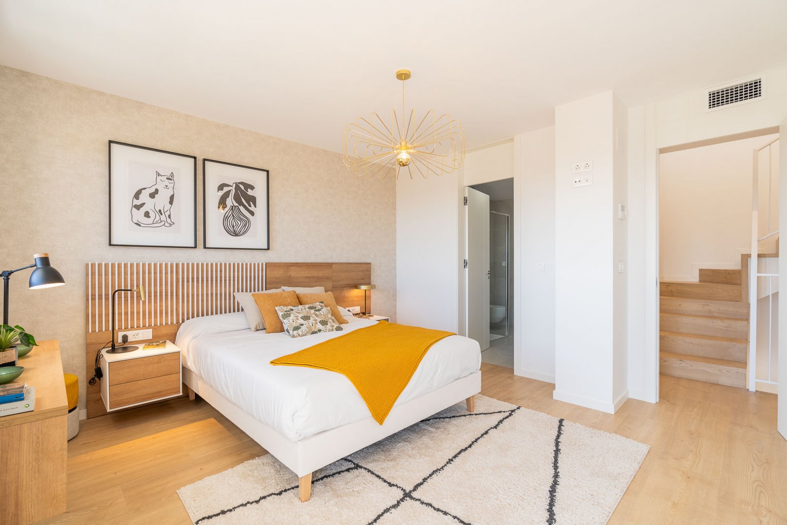 8237NUC Neubau-Doppelhaushälften mit Panoramablick auf das Meer zum Verkauf in La Nucía.