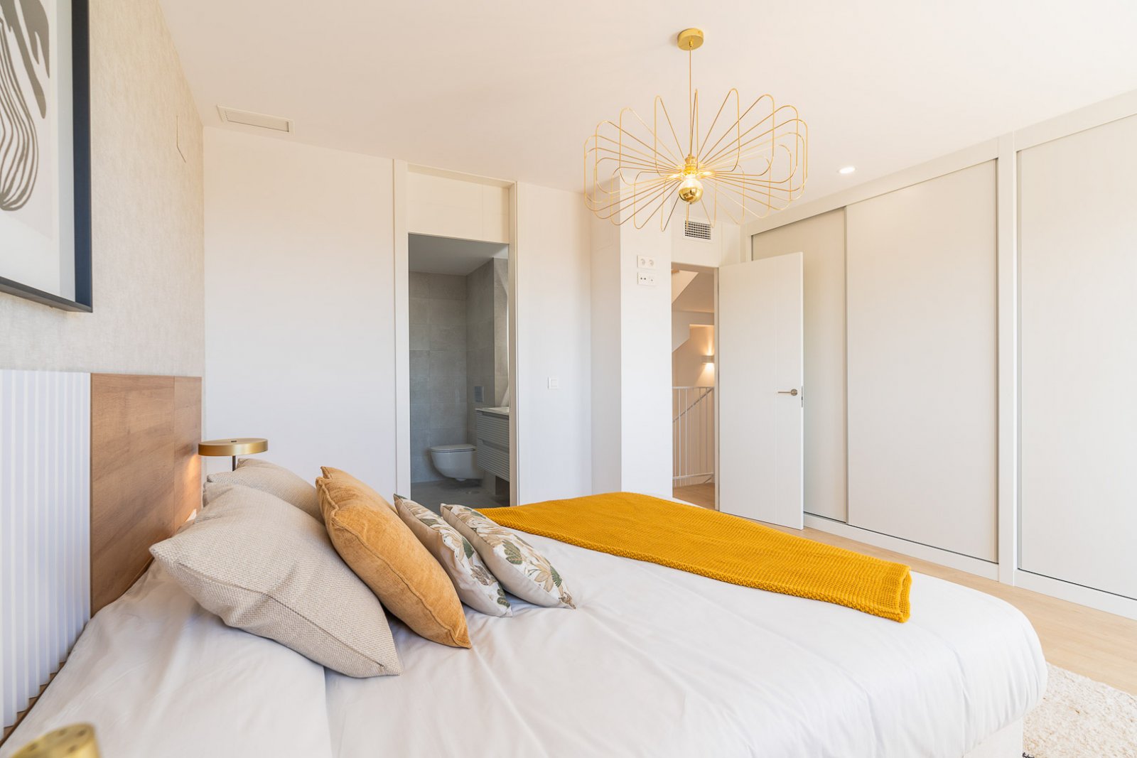 8237NUC Neubau-Doppelhaushälften mit Panoramablick auf das Meer zum Verkauf in La Nucía.