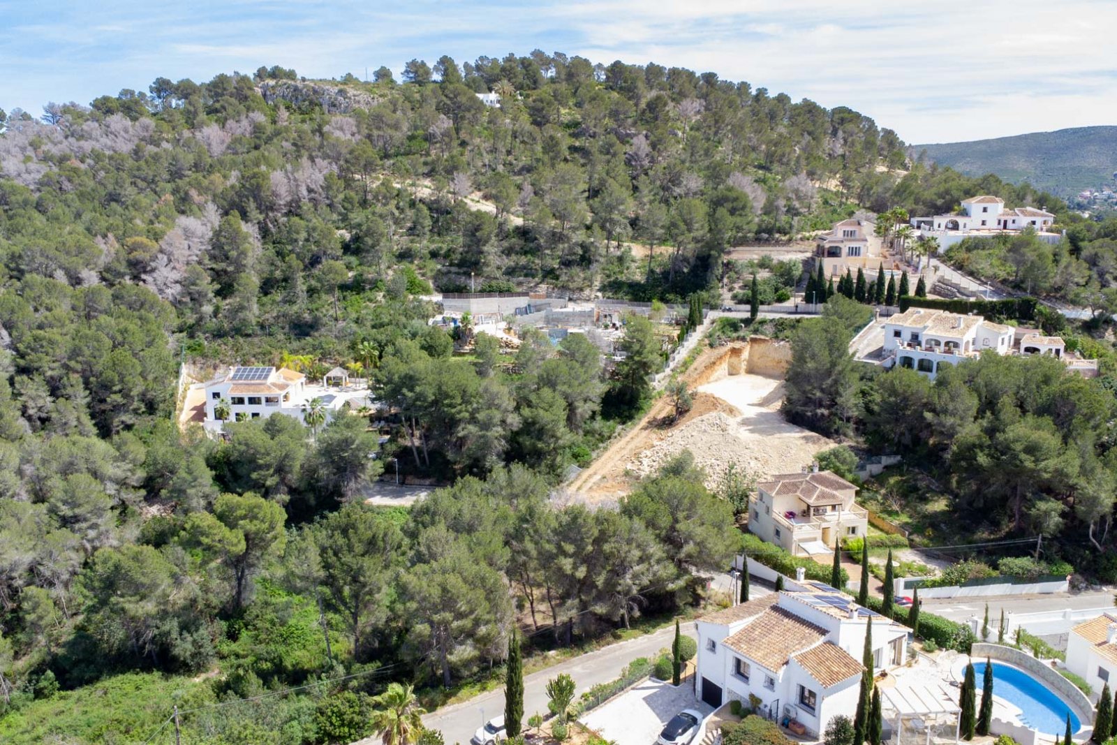 C4XY4519JAV Neubauvilla mit Blick auf den Montgó zu verkaufen in Rafalet, Jávea