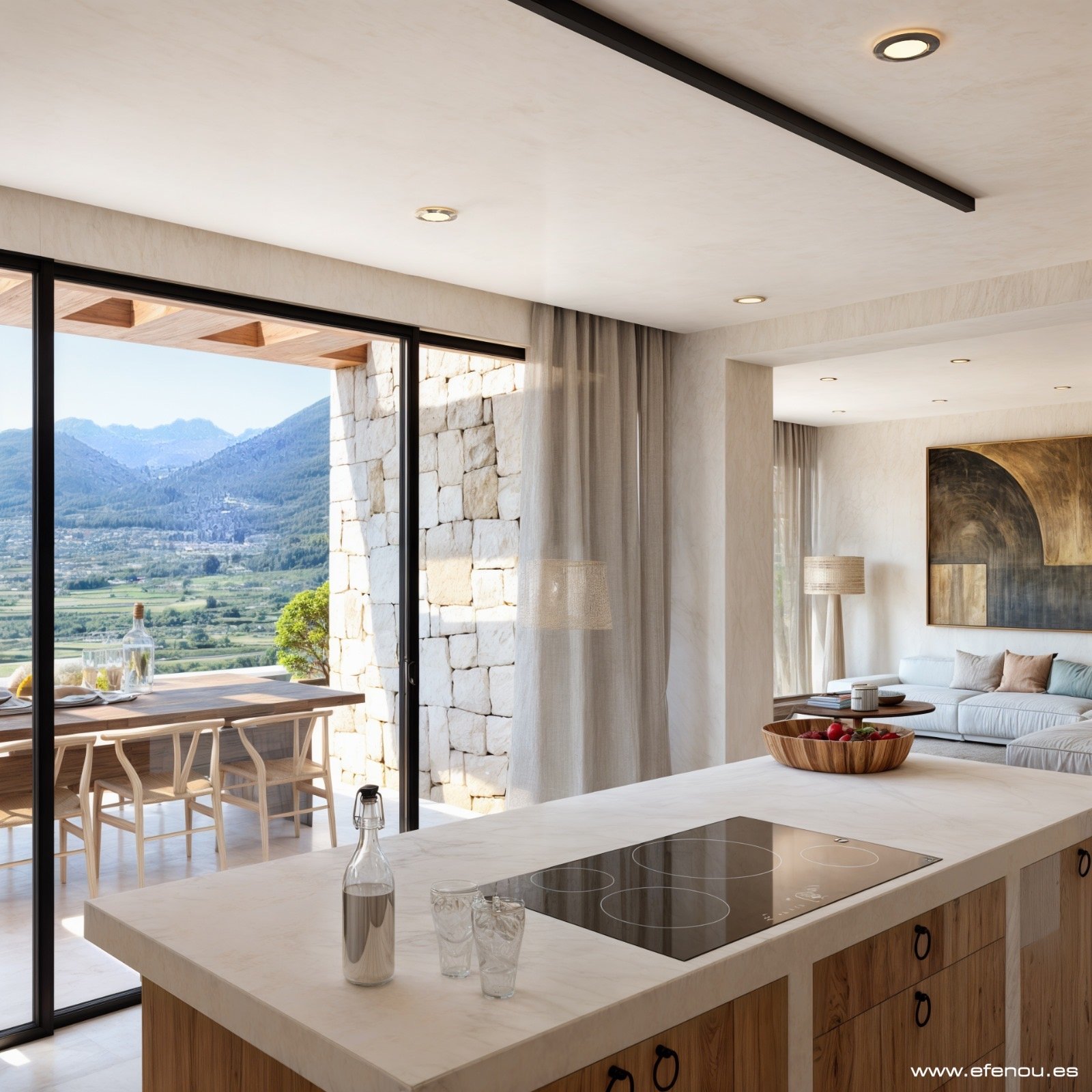 4520ALC Schöne mediterrane Villa im Bau in Alcalali