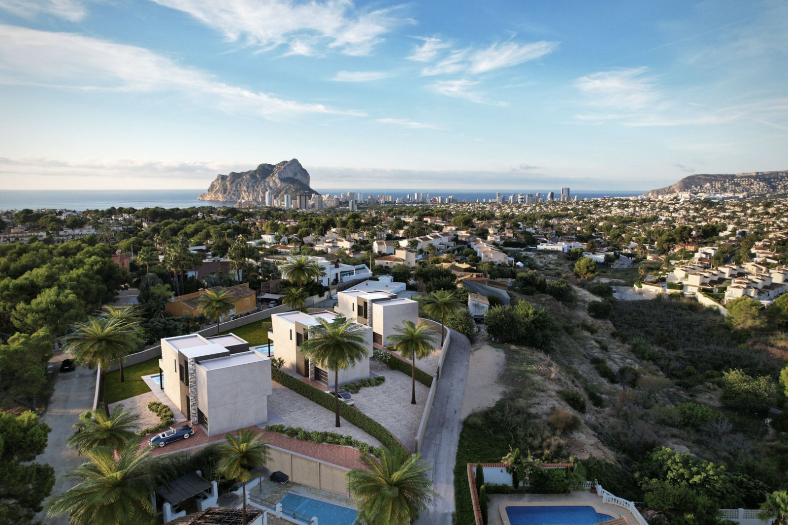 4571CAL Moderne Villa im Bau zum Verkauf in Calpe