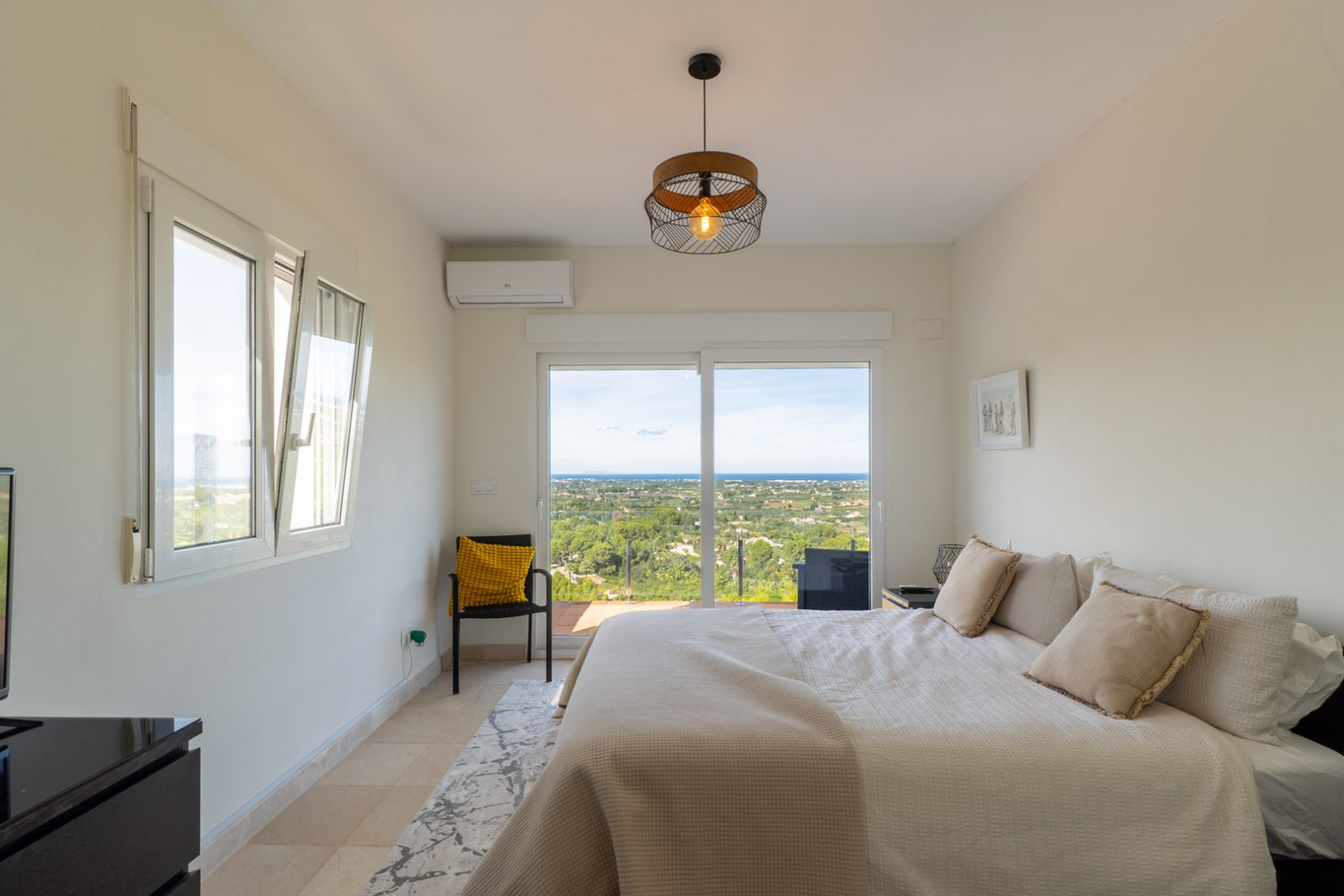 C4XY8309SEL Mediterrane Villa mit Panoramablick auf das Meer zum Verkauf in La Sella, Pedreguer.