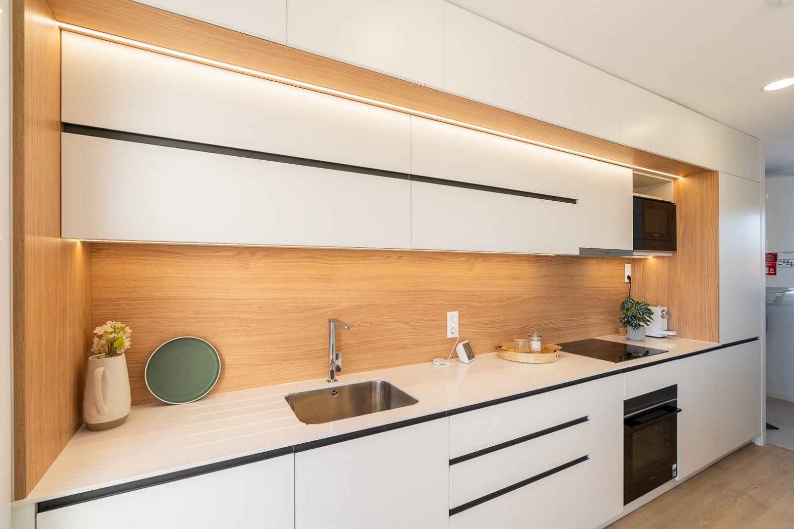 8237NUC Neubau-Doppelhaushälften mit Panoramablick auf das Meer zum Verkauf in La Nucía.