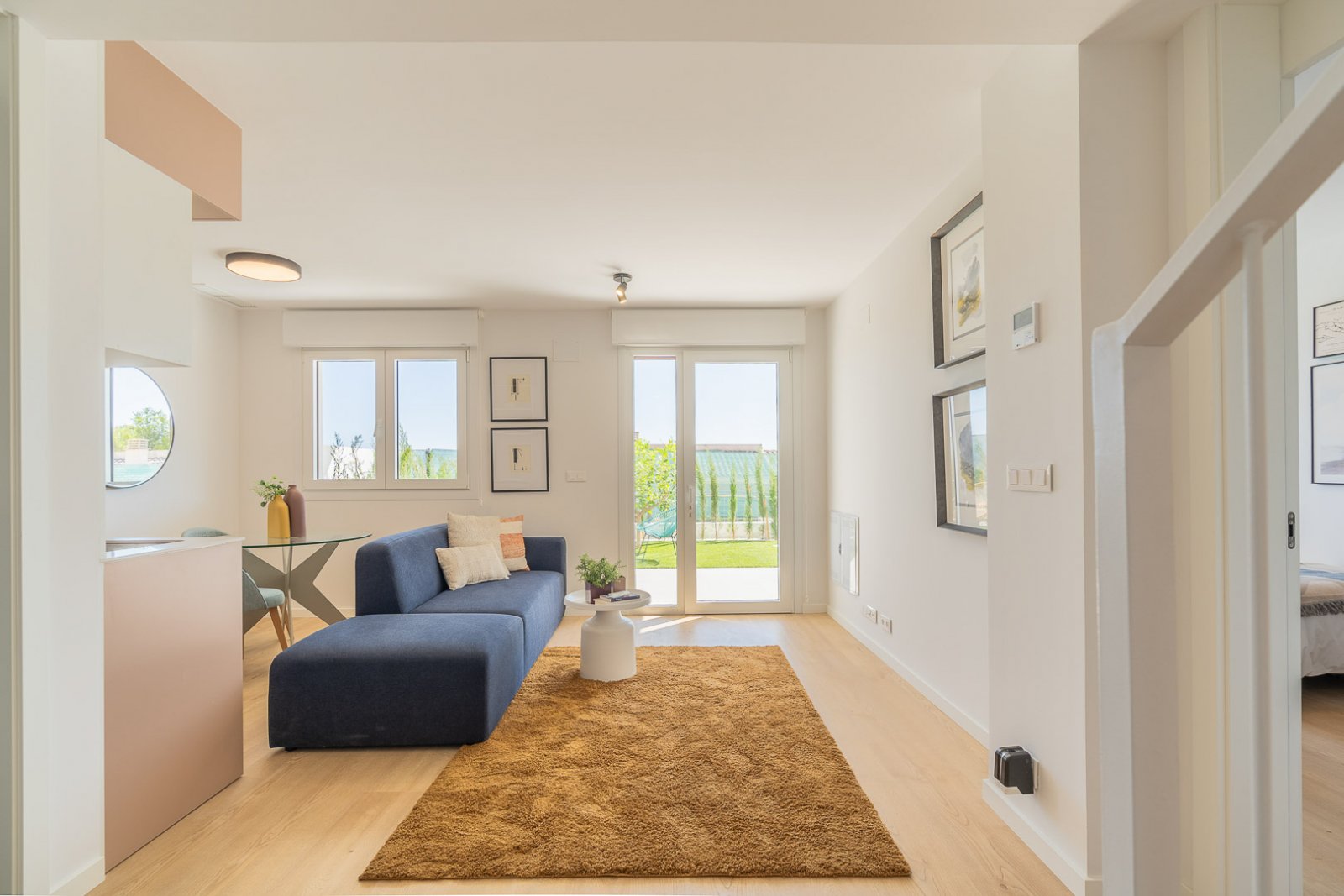 8237NUC Neubau-Doppelhaushälften mit Panoramablick auf das Meer zum Verkauf in La Nucía.