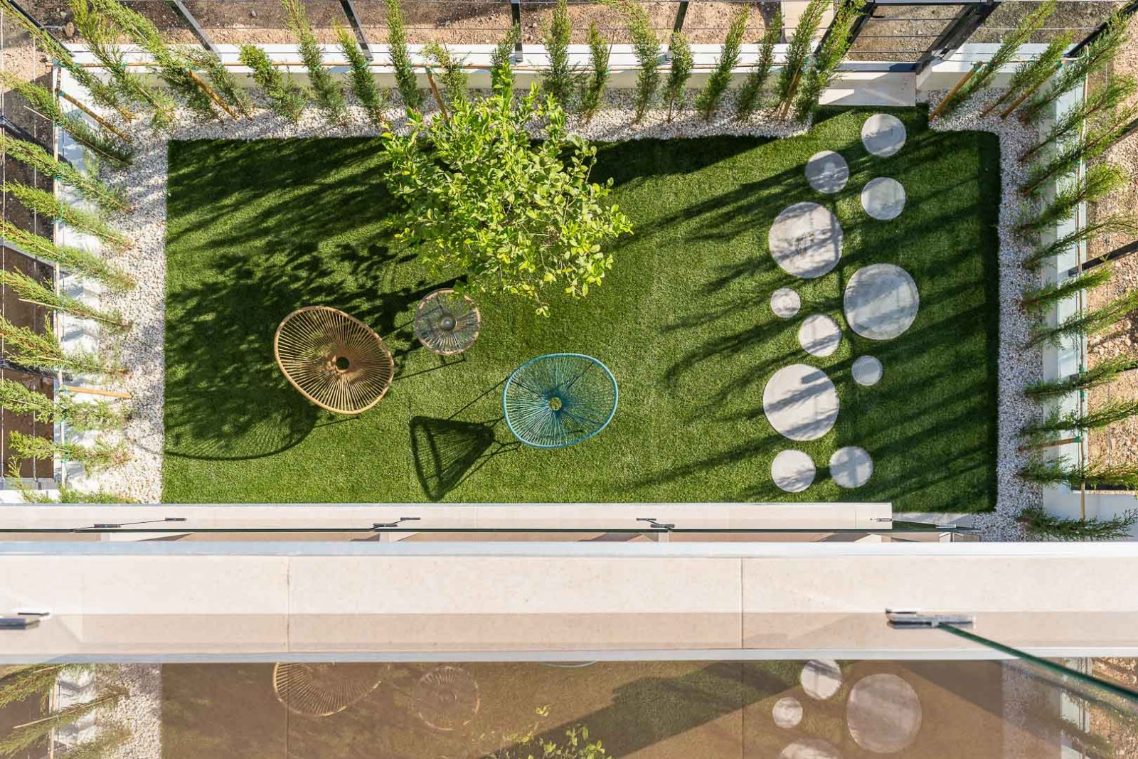 8237NUC Neubau-Doppelhaushälften mit Panoramablick auf das Meer zum Verkauf in La Nucía.