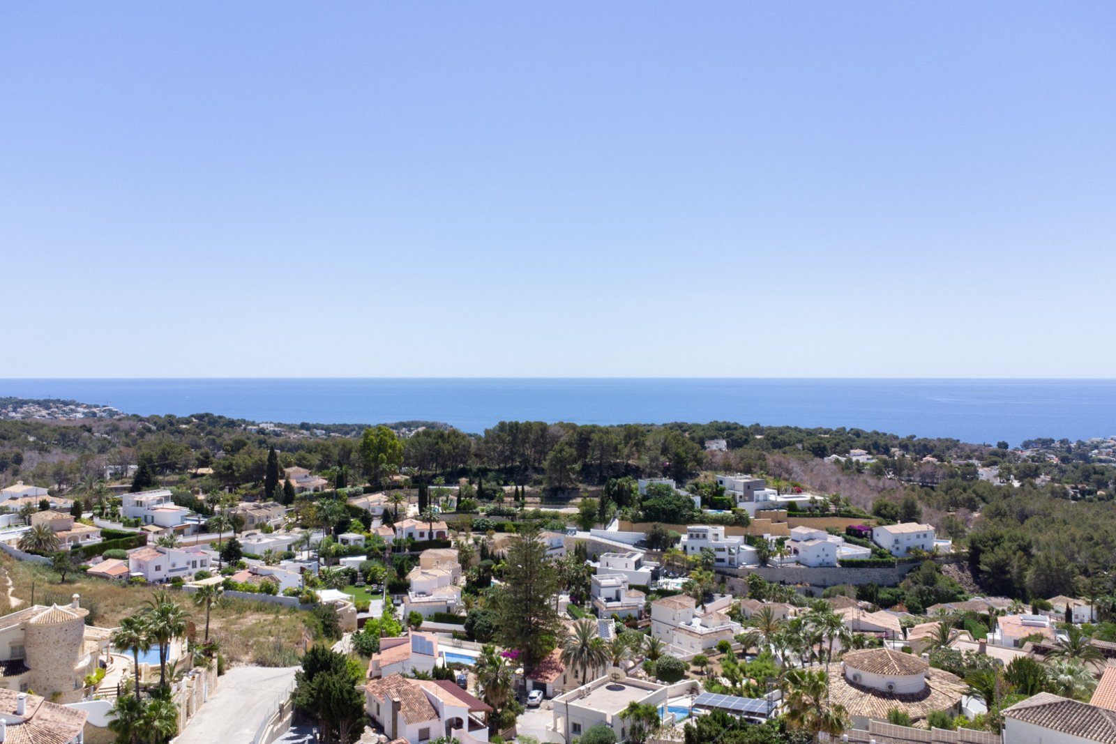 C4XY4527BEN Grundstück/Renovierungsprojekt mit Panoramablick auf das Meer zum Verkauf in Racó del Galeno, Benissa