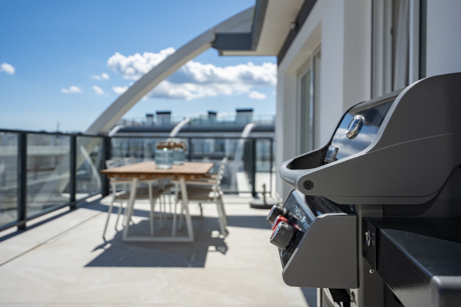 4502DEN Fantastisches modernes Penthouse direkt am Strand zu verkaufen in Denia