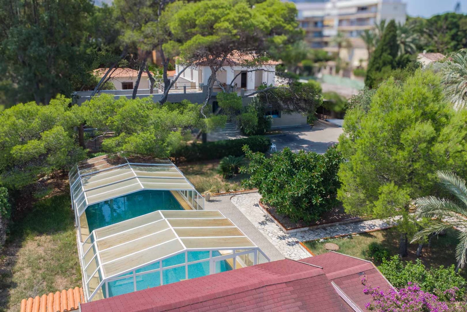 C4XY8285DEN Villa mit Meerblick, Gästeapartment und großem Grundstück zu verkaufen in Las Rotas, Denia.