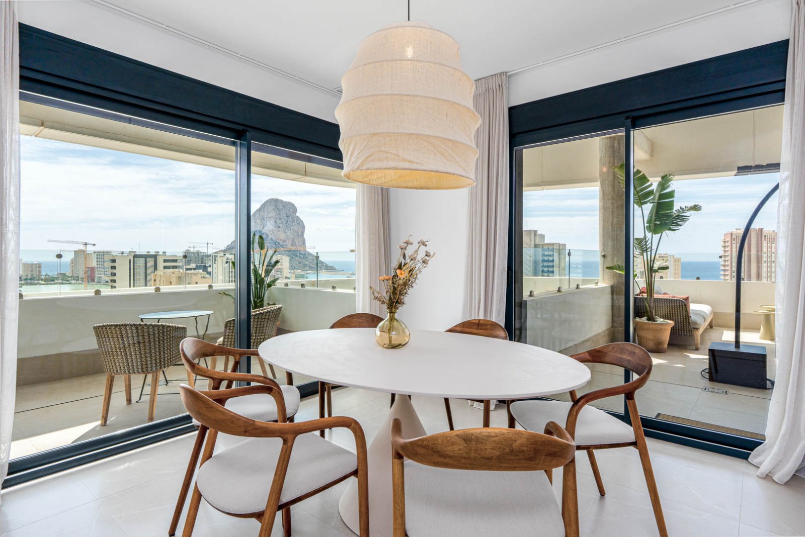 C4XY8301CAL Penthouse mit Meerblick zum Verkauf in Calpe.