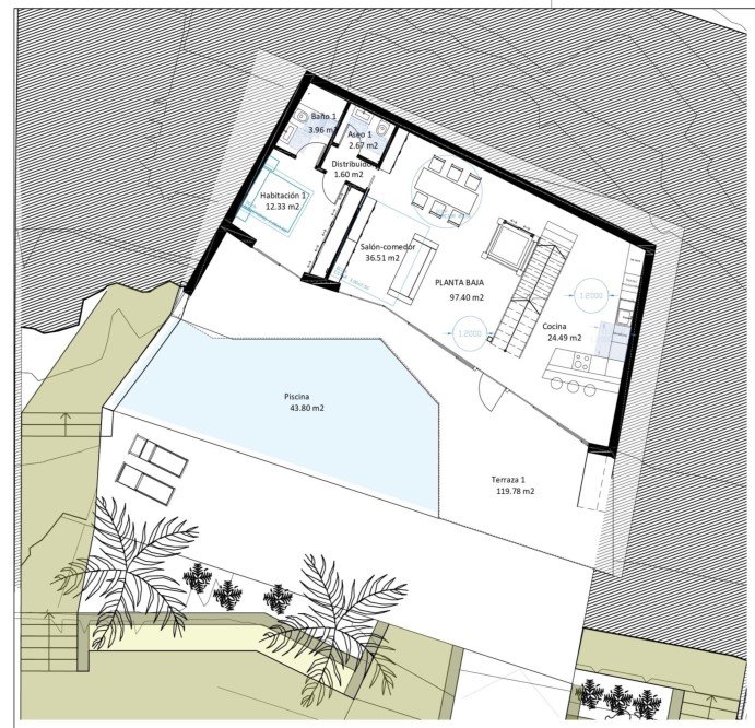 4298BEN Moderne Villa mit atemberaubender Aussicht über die Küste von Benissa
