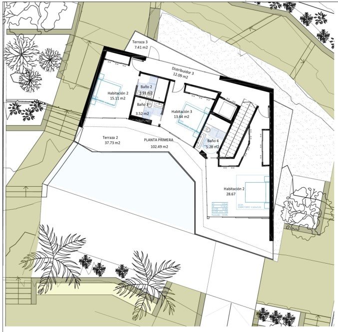 4298BEN Moderne Villa mit atemberaubender Aussicht über die Küste von Benissa