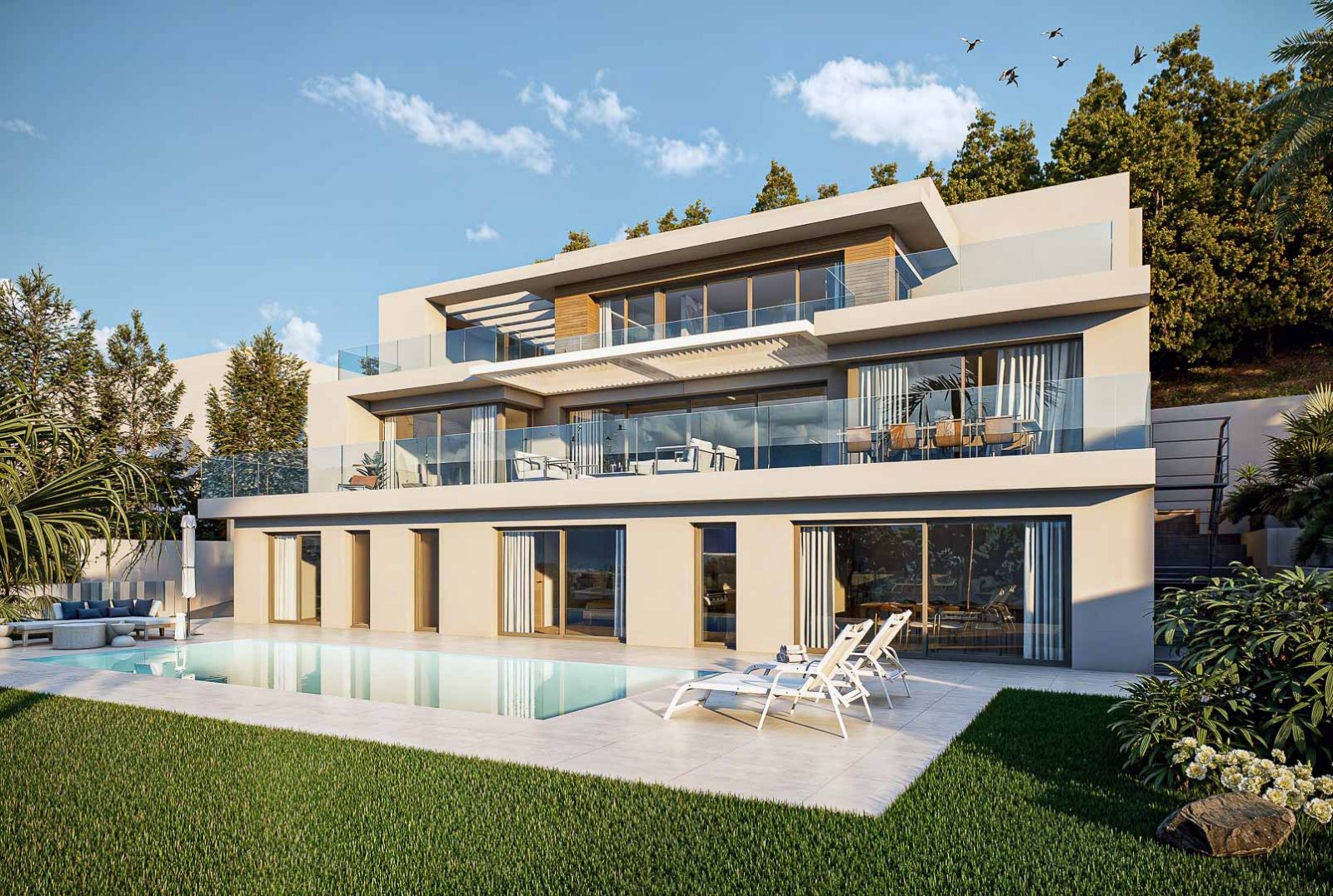 C4XY8254ALT Renovierte Villa im Bauprojekt zum Verkauf in Altea Hills.