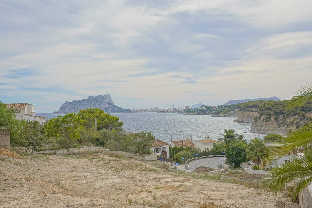4299BEN Luxuriöse Neubauvilla mit fantastischem Meerblick in Benissa zu verkaufen