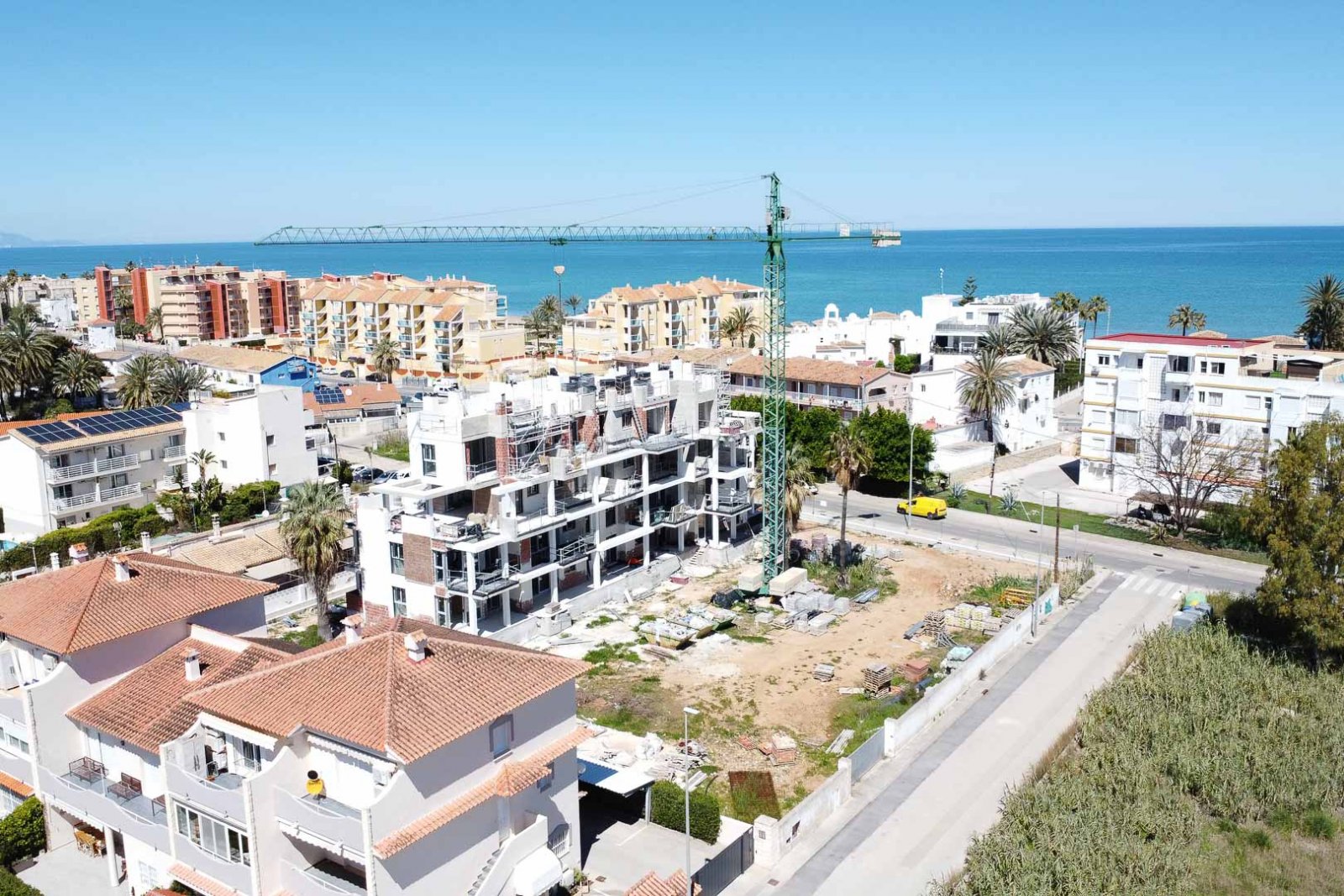 Denia: 8190DEN Neubauwohnungen im Bau, ganz in der Nähe des Strandes und des Zentrums, zum Verkauf in Dénia. 