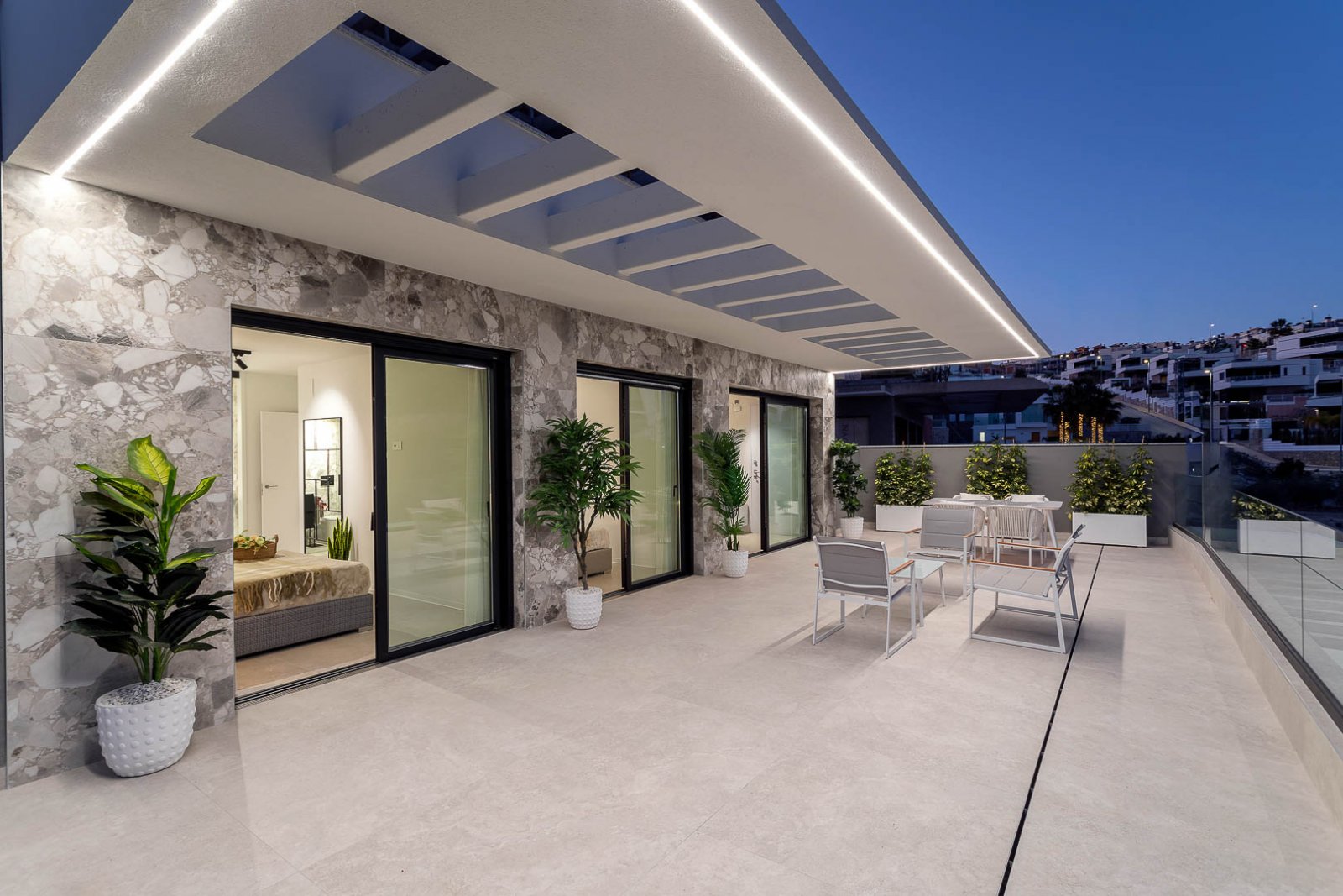 8227FIN Projekt von modernen Wohnungen im Bau mit Meerblick zum Verkauf in Finestrat