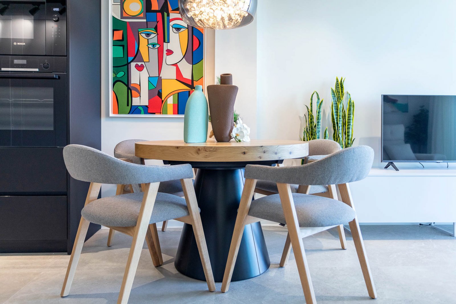 8227FIN Projekt von modernen Wohnungen im Bau mit Meerblick zum Verkauf in Finestrat