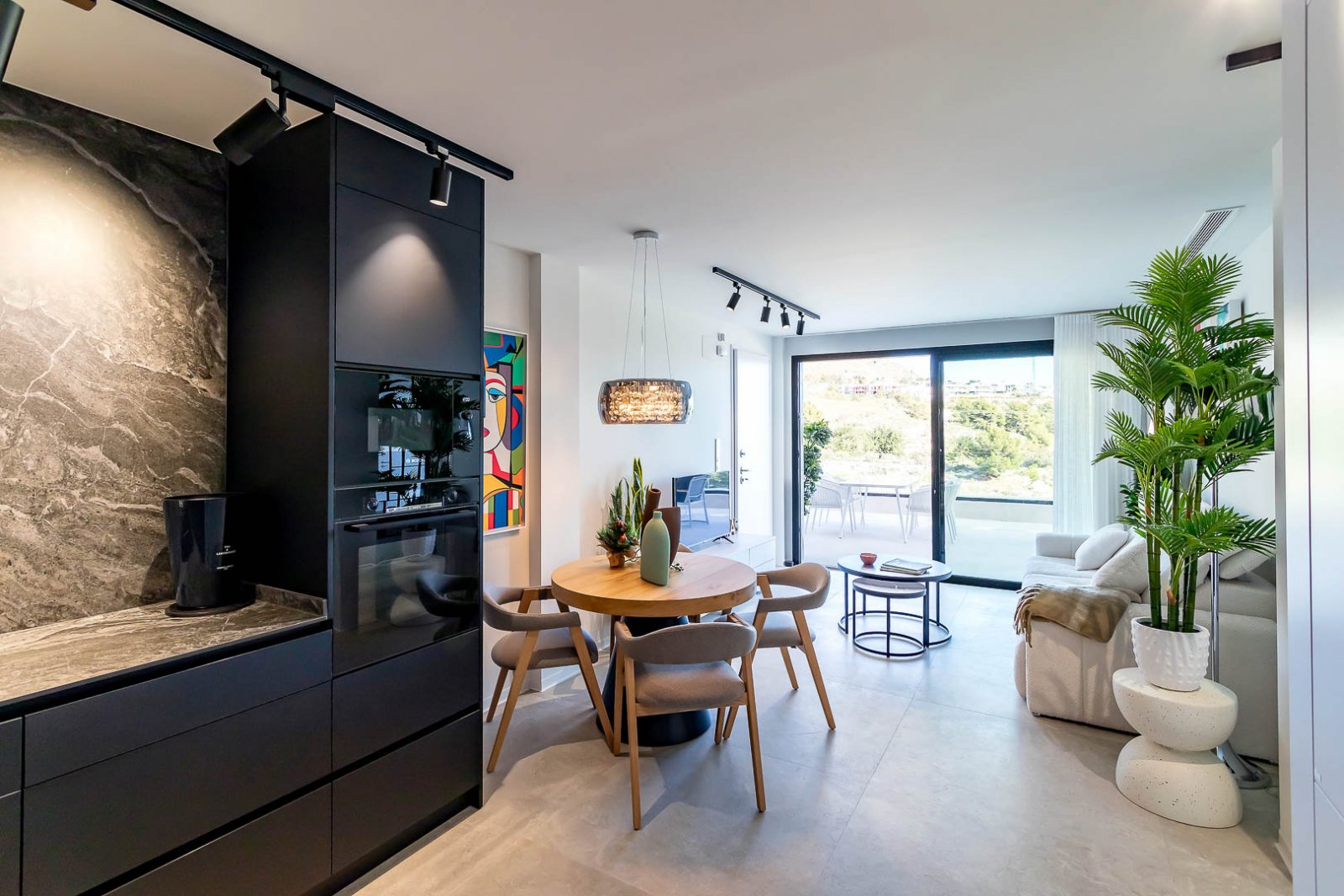 8227FIN Projekt von modernen Wohnungen im Bau mit Meerblick zum Verkauf in Finestrat