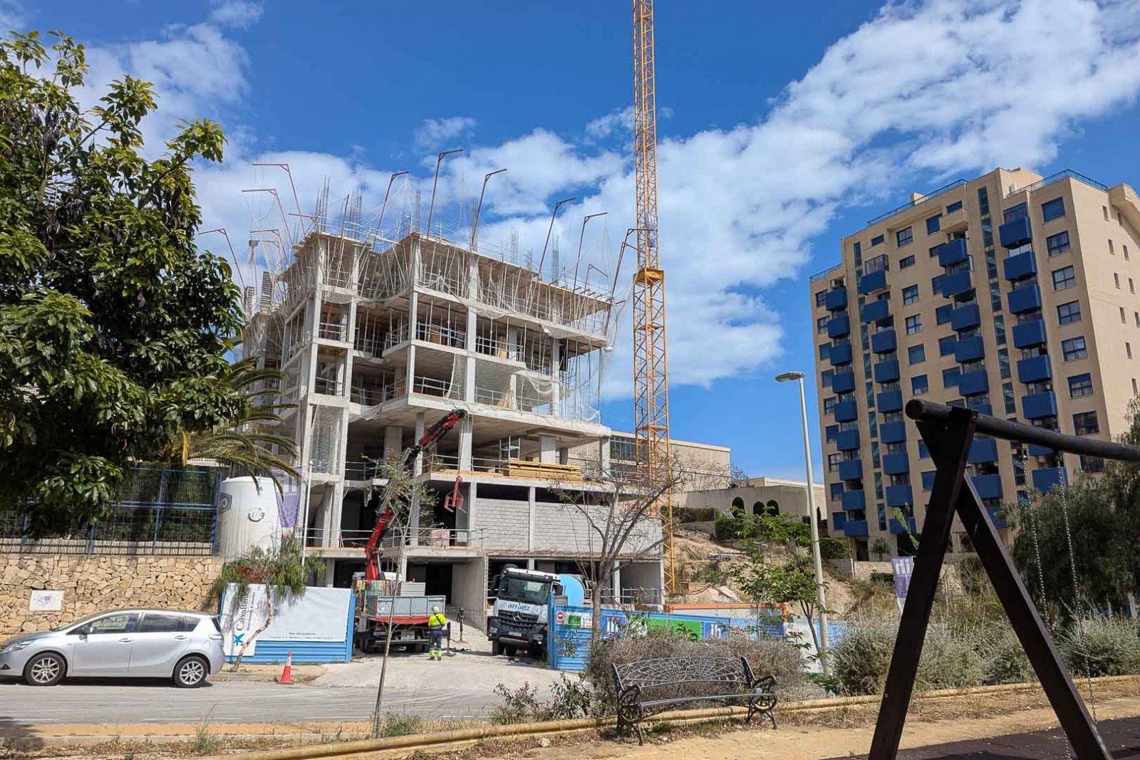 8249CAL Neubau-Wohnungsprojekt zum Verkauf in Calpe.