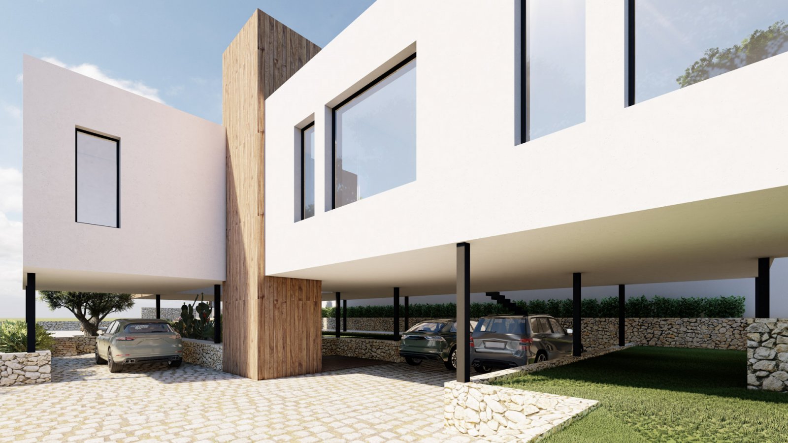 C3XY4492JAV Beeindruckendes Neubauprojekt zum Verkauf in La Corona, Jávea