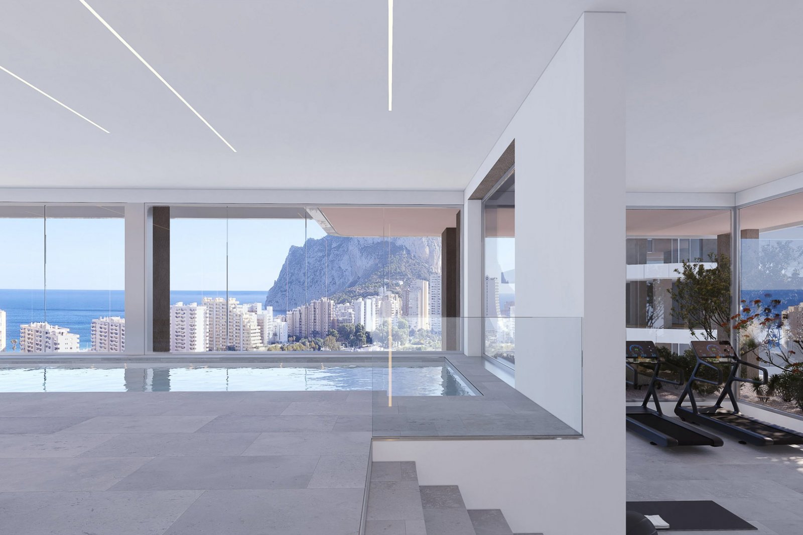 8265CAL Im Bau befindliche Luxusapartments mit Meerblick zum Verkauf in Calpe.