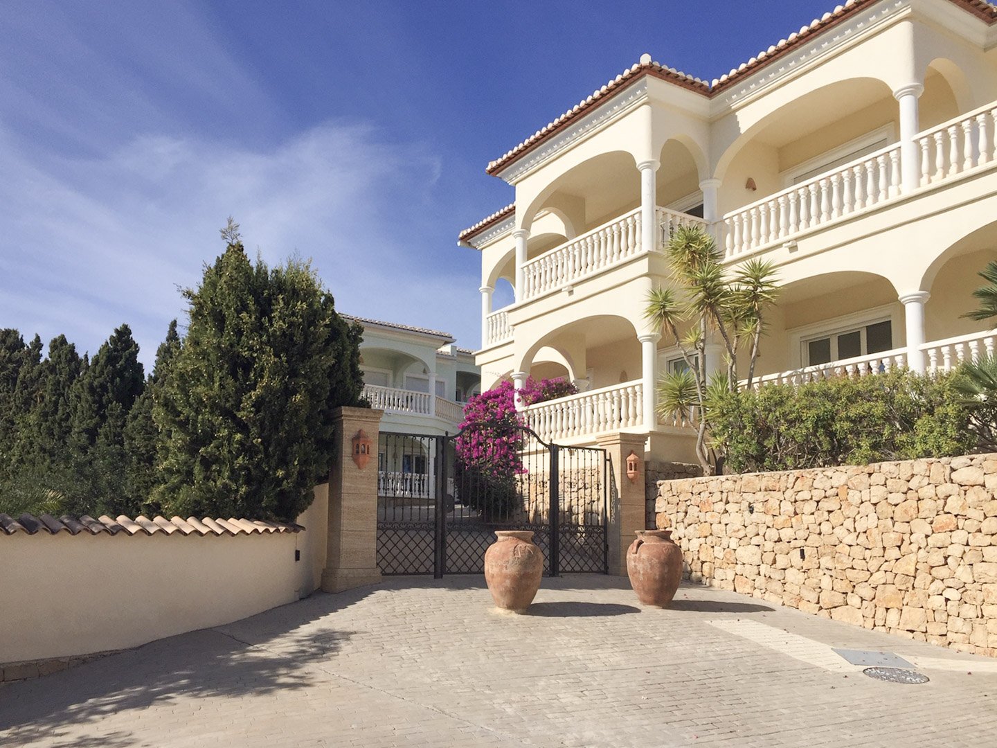 4556BEN Apartment mit Meerblick zum Verkauf in einem Luxusresort in La Fustera, Benissa