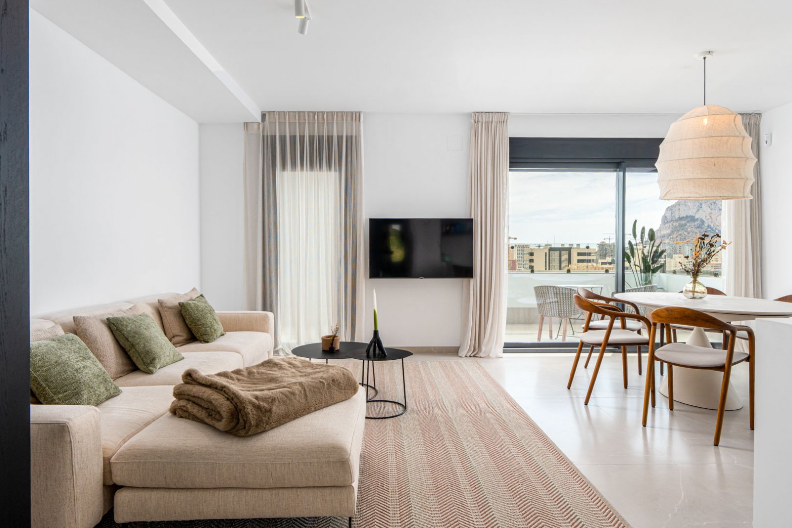 C4XY8301CAL Penthouse mit Meerblick zum Verkauf in Calpe.