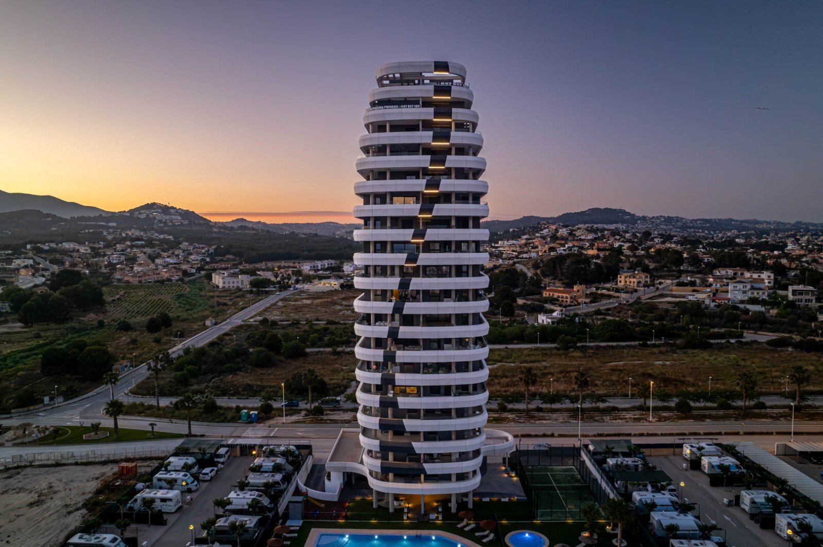 C4XY8301CAL Penthouse mit Meerblick zum Verkauf in Calpe.