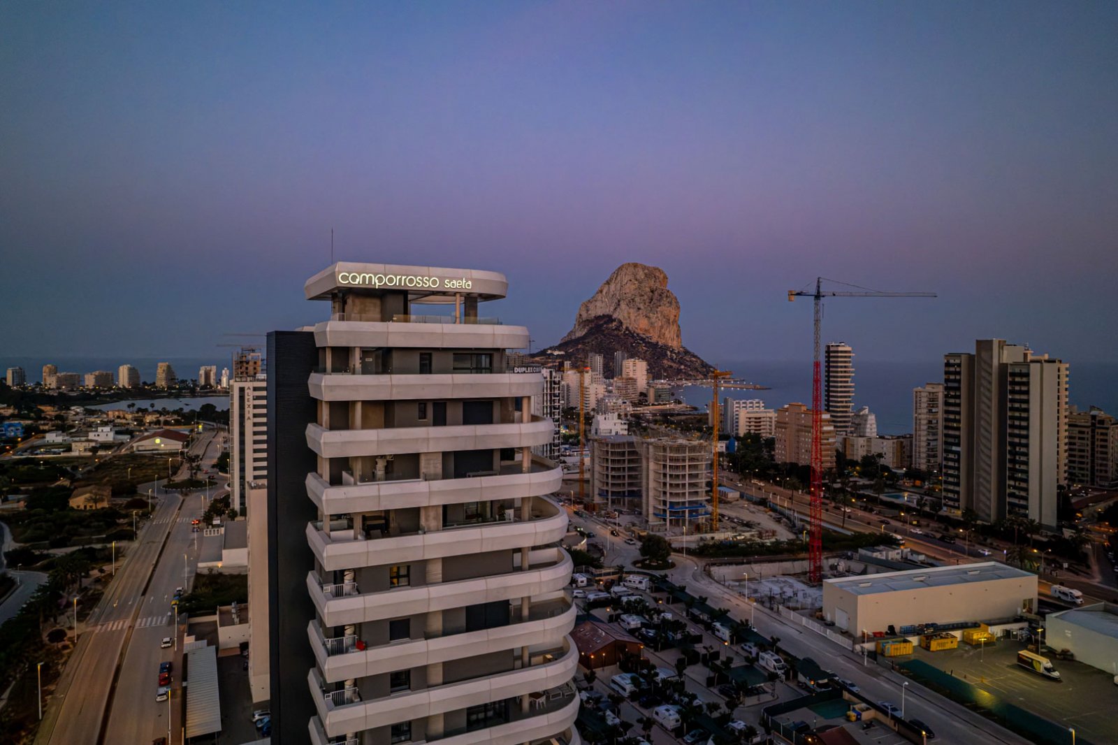 C4XY8301CAL Penthouse mit Meerblick zum Verkauf in Calpe.