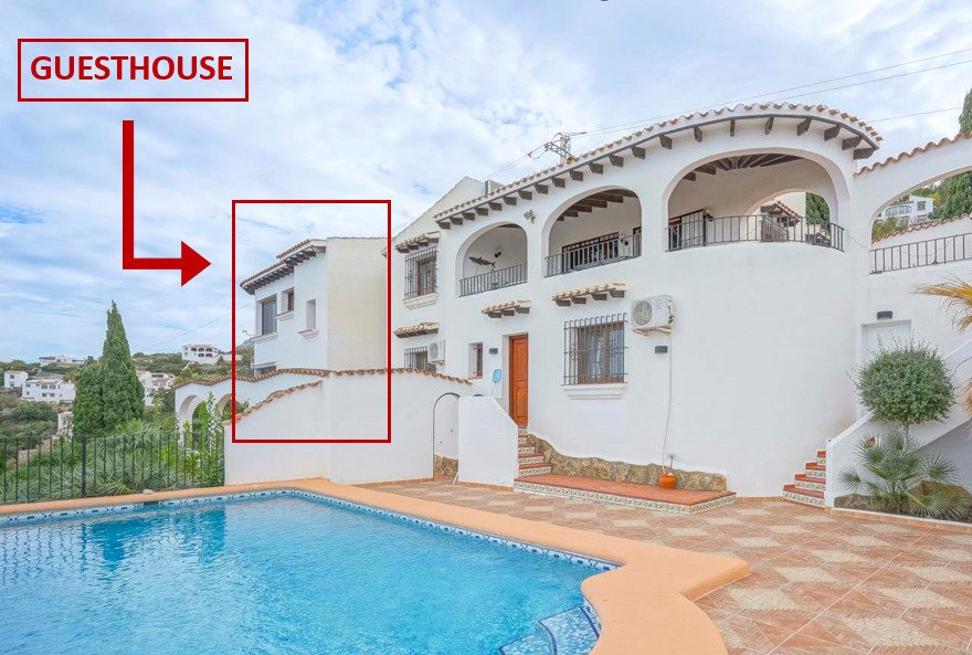 4336PEG Große Villa mit Gästehaus in Monte Pego zu verkaufen