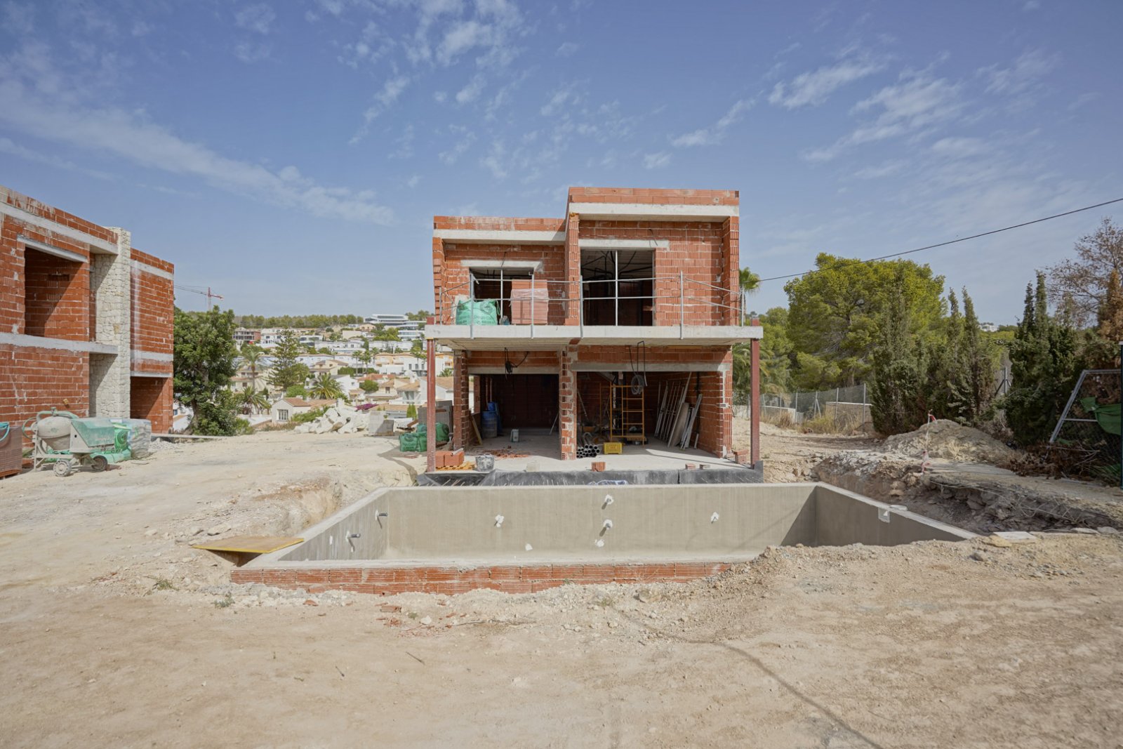4571CAL Moderne Villa im Bau zum Verkauf in Calpe