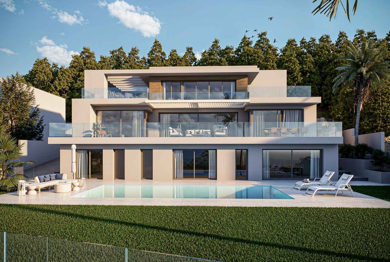 C4XY8254ALT Renovierte Villa im Bauprojekt zum Verkauf in Altea Hills.