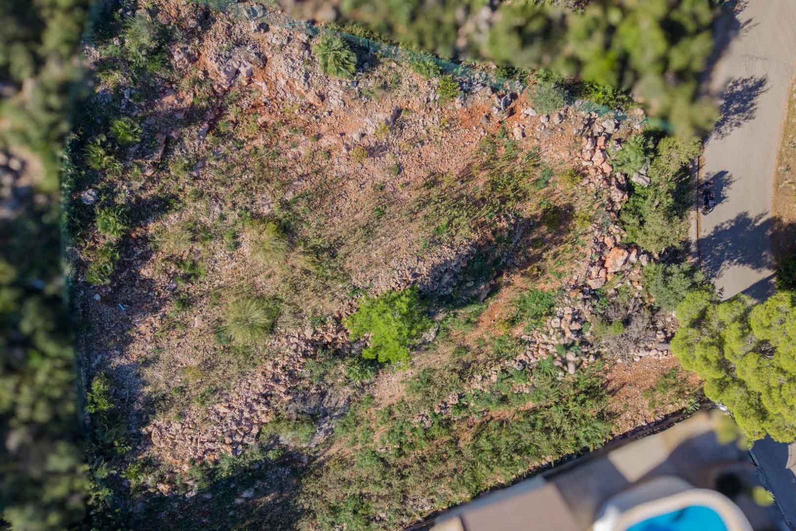 8220PEG Städtisches Grundstück mit Meerblick in Monte Pego zu verkaufen.