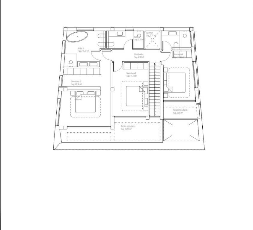 6369ALT Schöne moderne Neubauvilla mit Meerblick zum Verkauf in Altea Hills