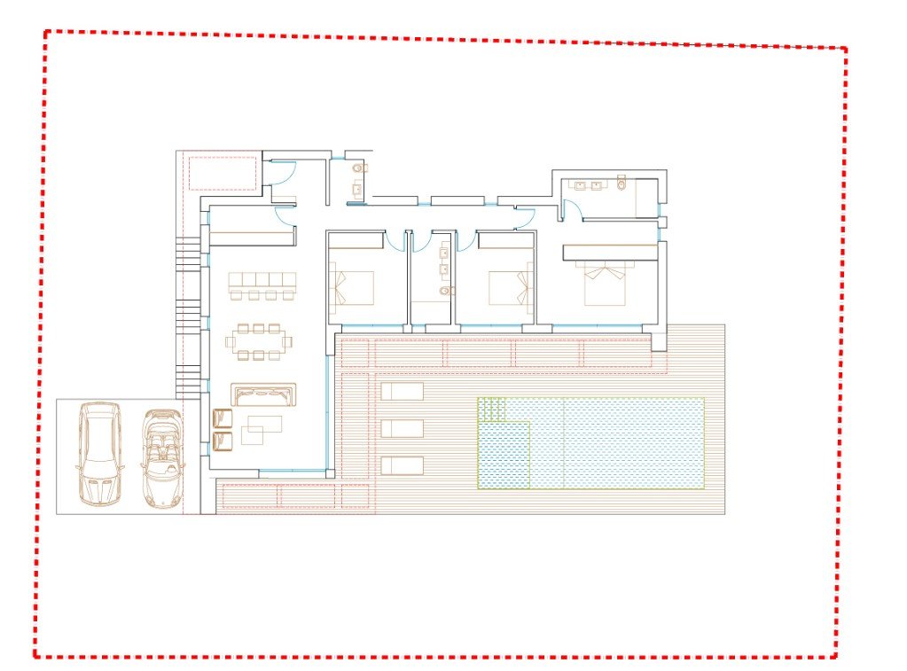 4389CAL Neubau-Villa im Erdgeschoss zum Verkauf in Calpe