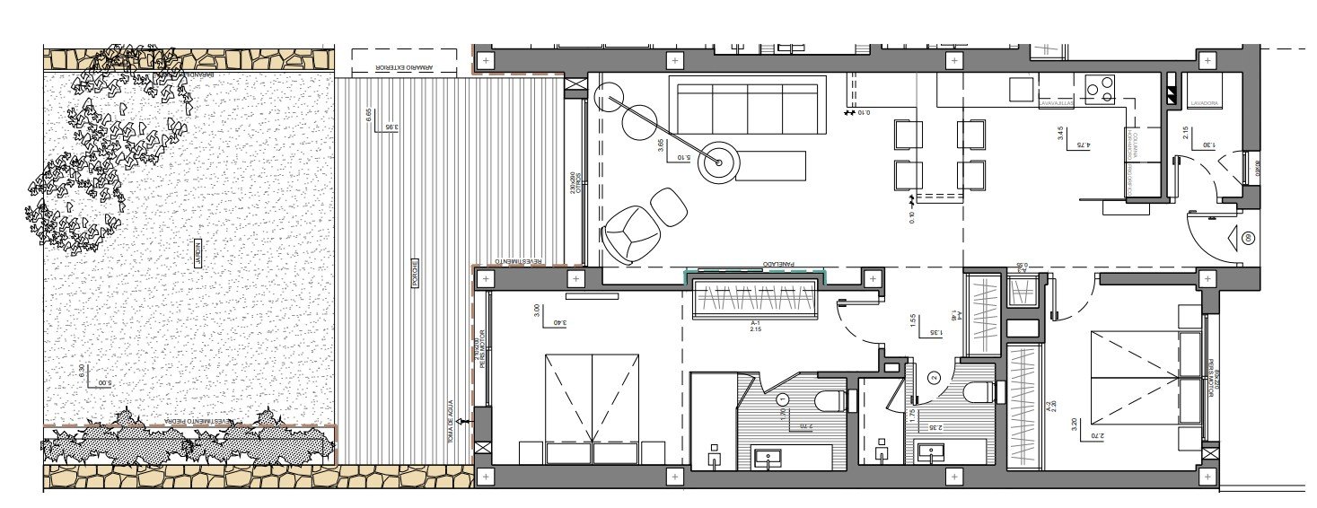 C3XY4476BELL Moderne Wohnung mit zwei Schlafzimmern zu verkaufen in Cumbre del Sol