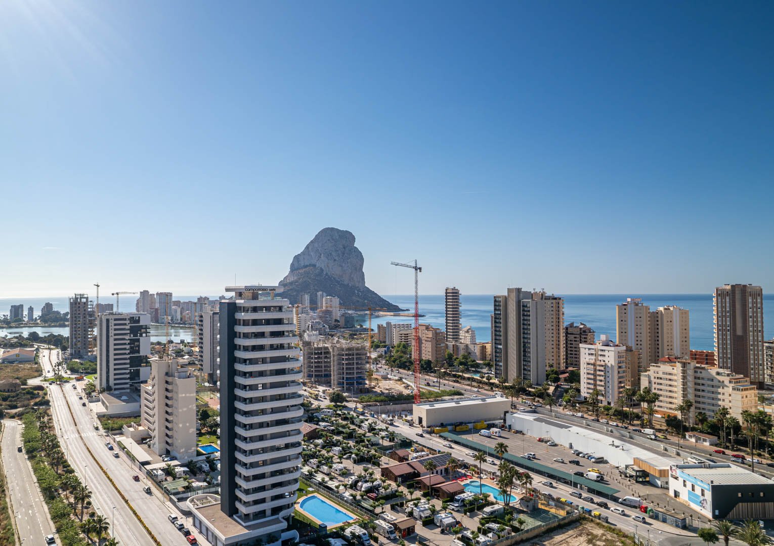 C4XY8301CAL Penthouse mit Meerblick zum Verkauf in Calpe.