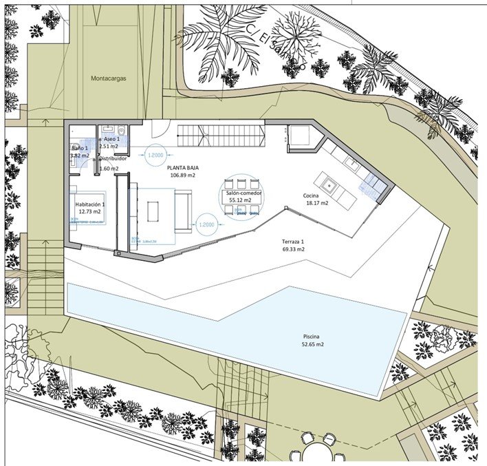 4299BEN Luxuriöse Neubauvilla mit fantastischem Meerblick in Benissa zu verkaufen