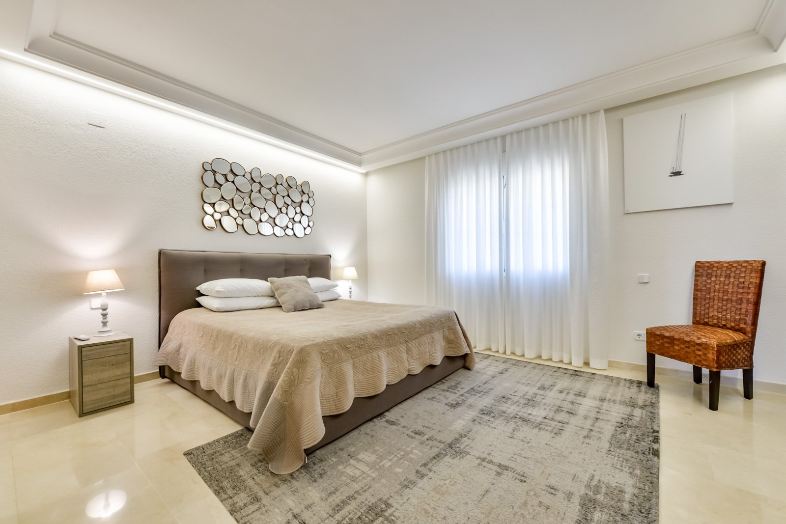 4495ALT Luxuriöse Villa mit Meerblick und geräumigem Gästehaus zum Verkauf in Sierra de Altea4495ALT Luxueuze villa met zeezicht en ruim gastenverblij