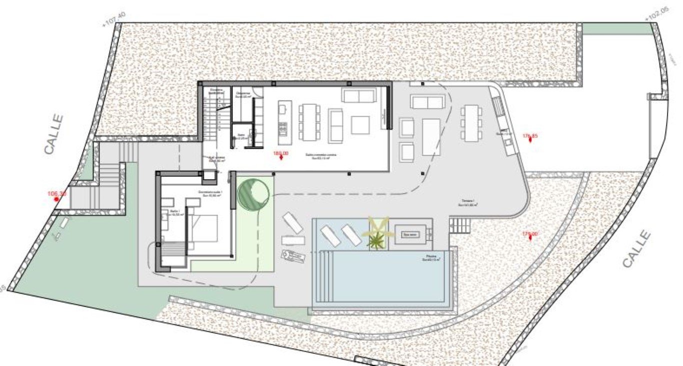 4043BELL Luxuriöse Villa mit Meerblick in Cumbre del Sol zu verkaufen