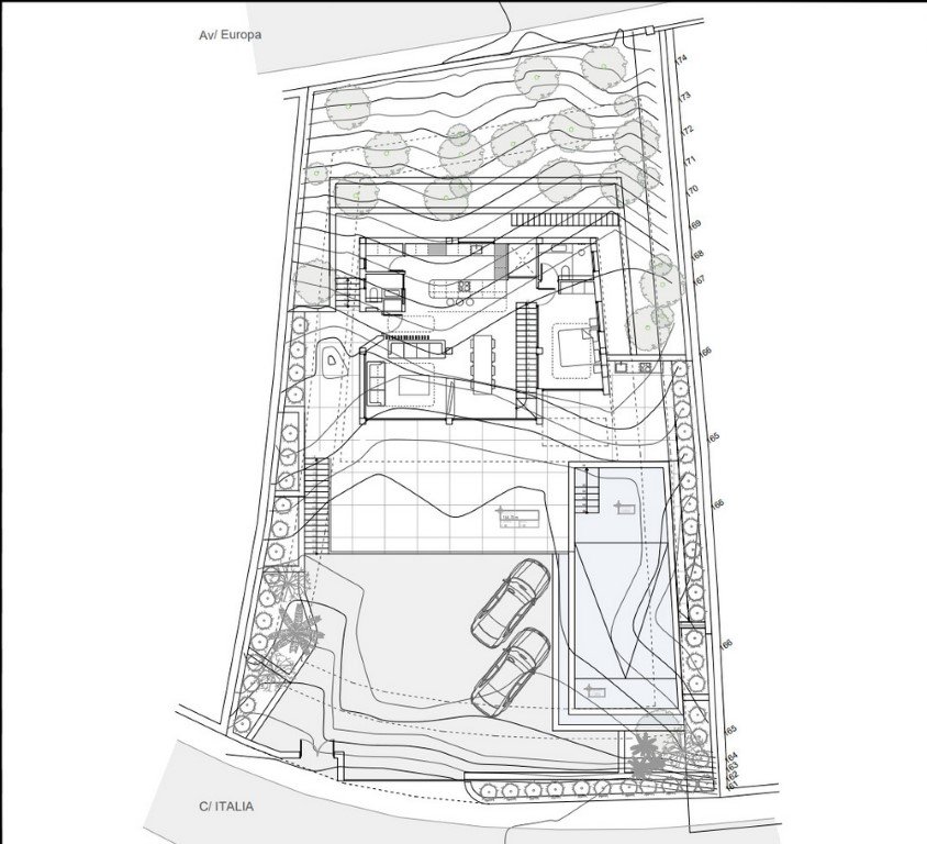6369ALT Schöne moderne Neubauvilla mit Meerblick zum Verkauf in Altea Hills