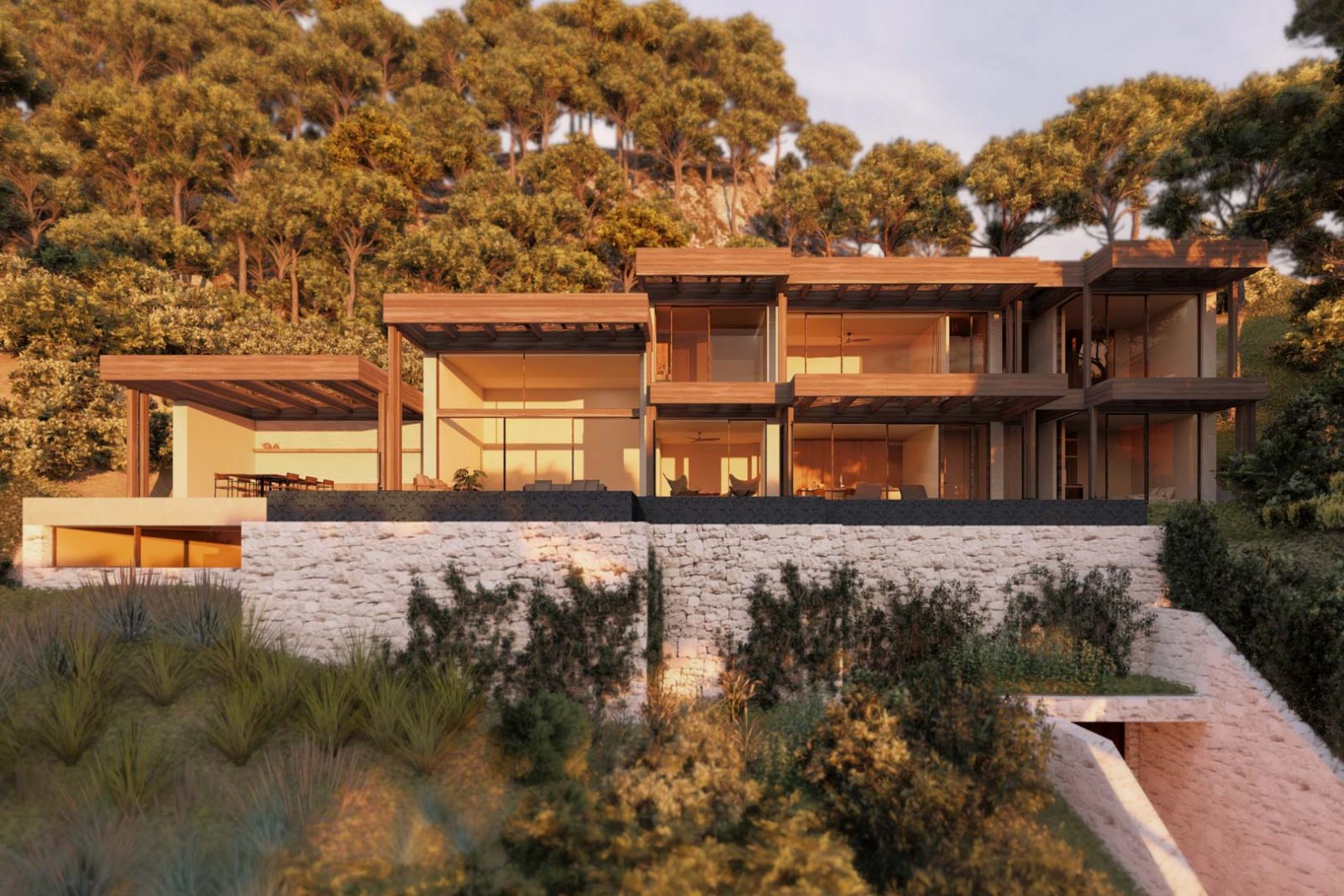 OFF6390BEN Schöne geräumige Neubauvilla mit Meerblick in Benissa zu verkaufen