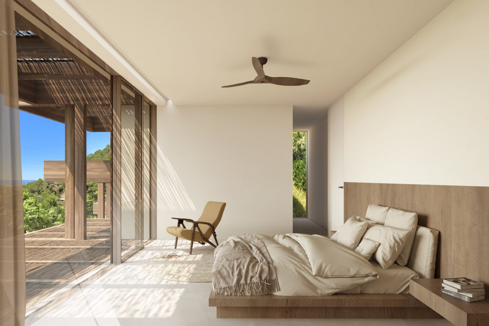 OFF6390BEN Schöne geräumige Neubauvilla mit Meerblick in Benissa zu verkaufen