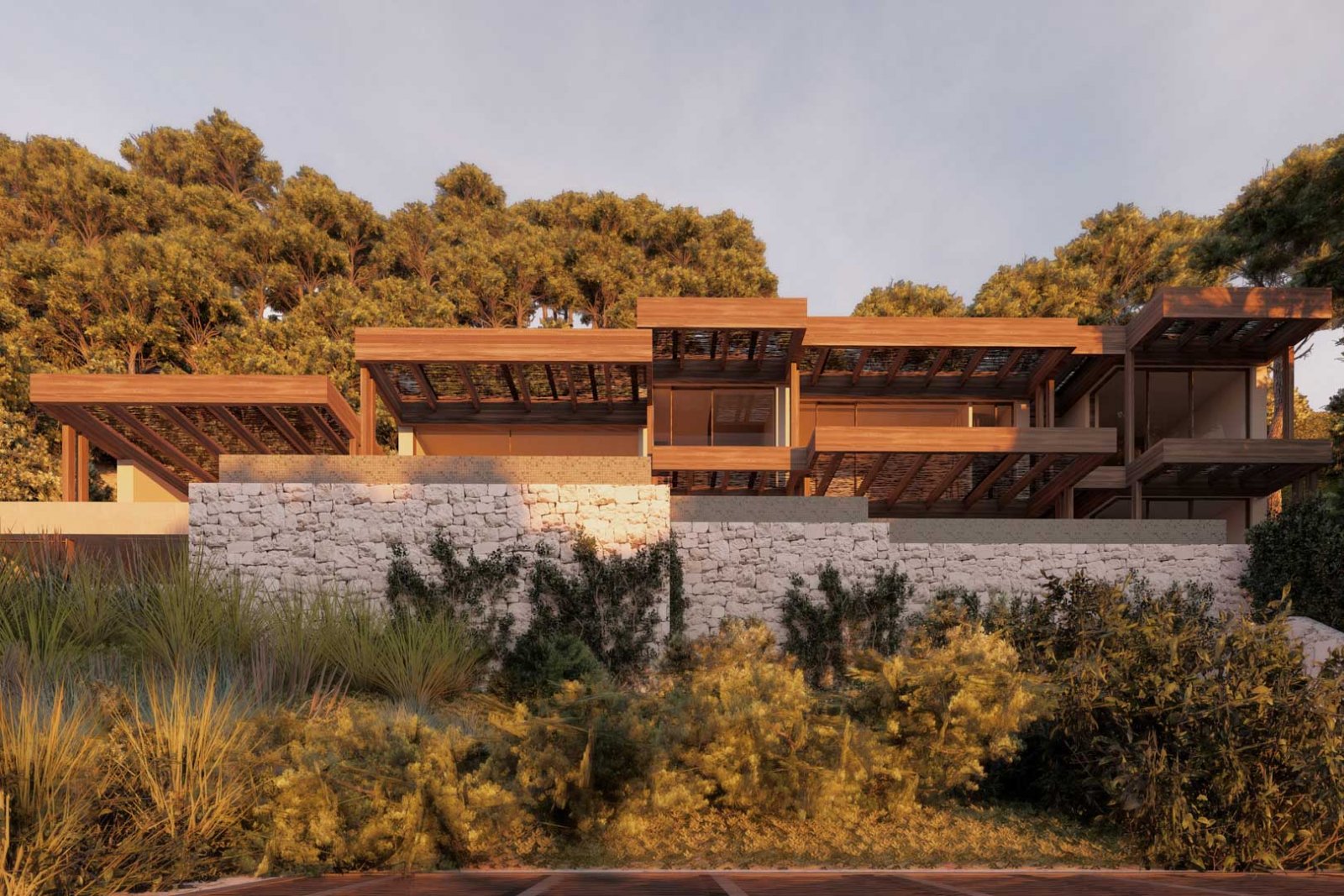 OFF6390BEN Schöne geräumige Neubauvilla mit Meerblick in Benissa zu verkaufen