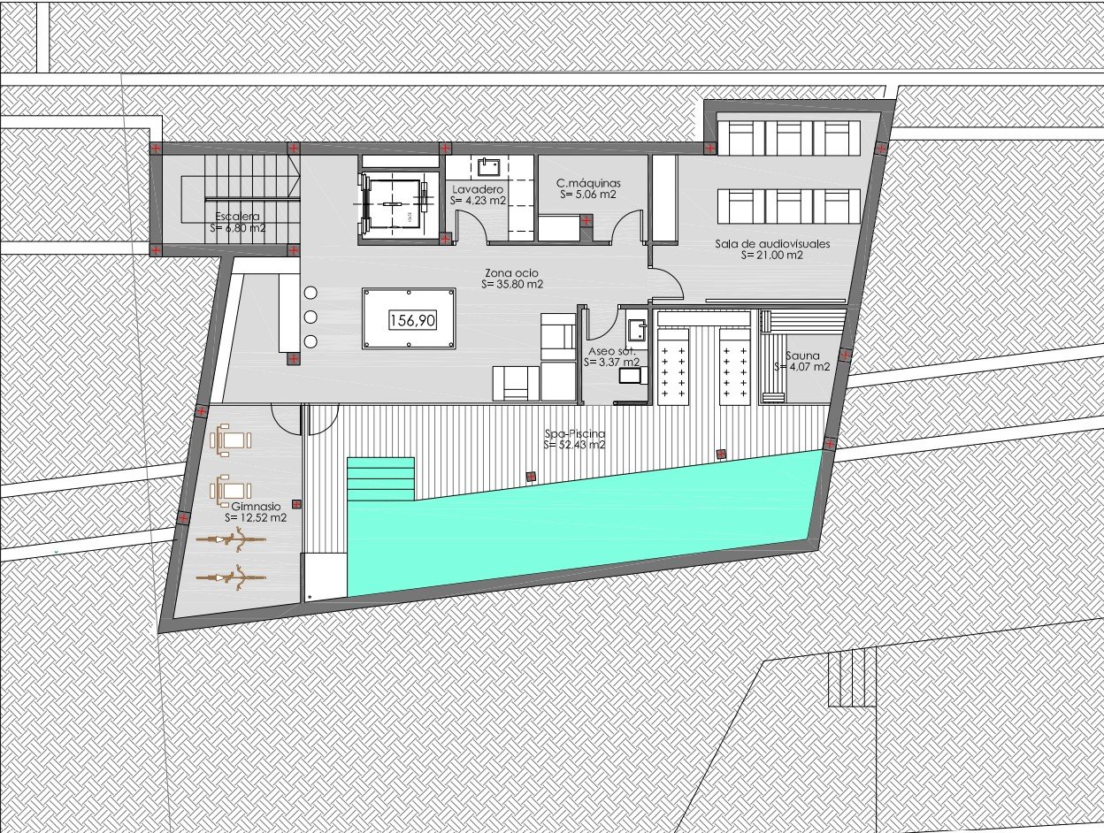 3615BEN moderne Neubauvilla mit Meerblick zum Verkauf in Benissa