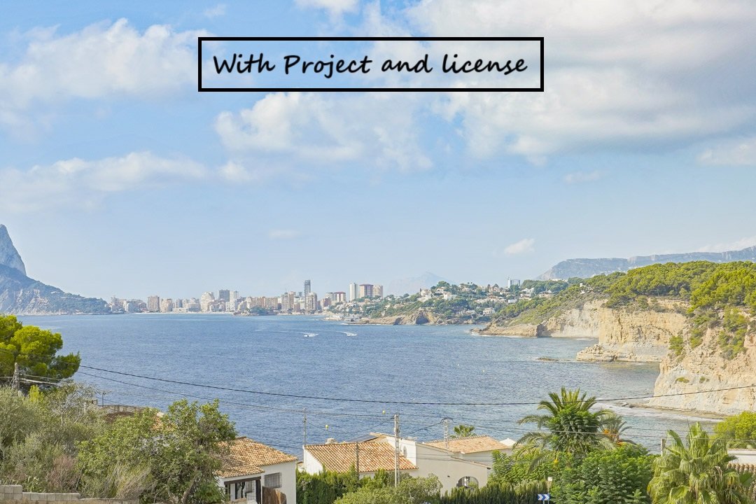 4299BEN Luxuriöse Neubauvilla mit fantastischem Meerblick in Benissa zu verkaufen