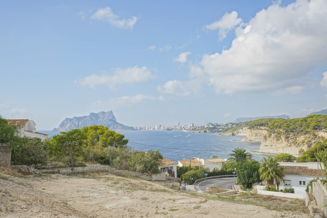 4299BEN Luxuriöse Neubauvilla mit fantastischem Meerblick in Benissa zu verkaufen