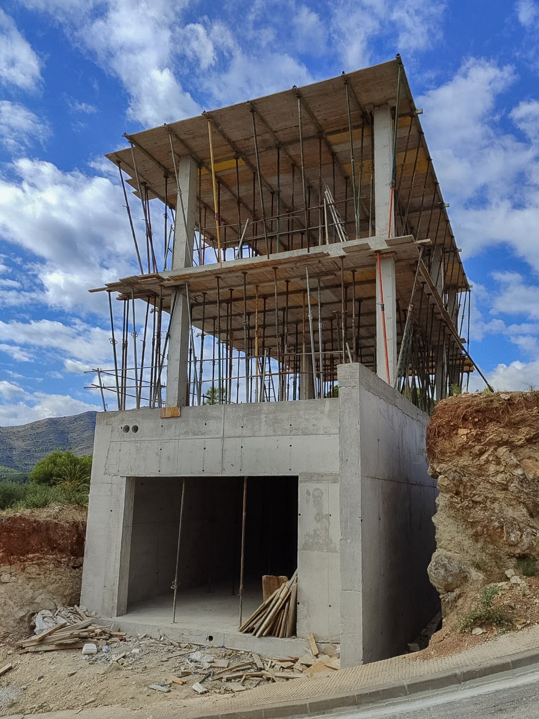 4313ALC Moderne Villa im Bau zum Verkauf in Alcalali