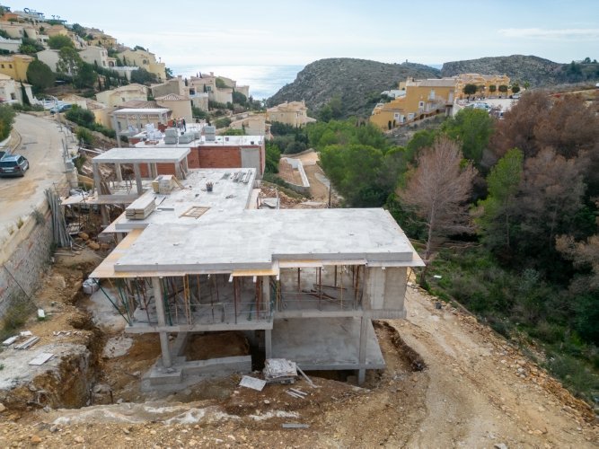 4341BELL Moderne Villa im Bau zu verkaufen in Cumbre del Sol