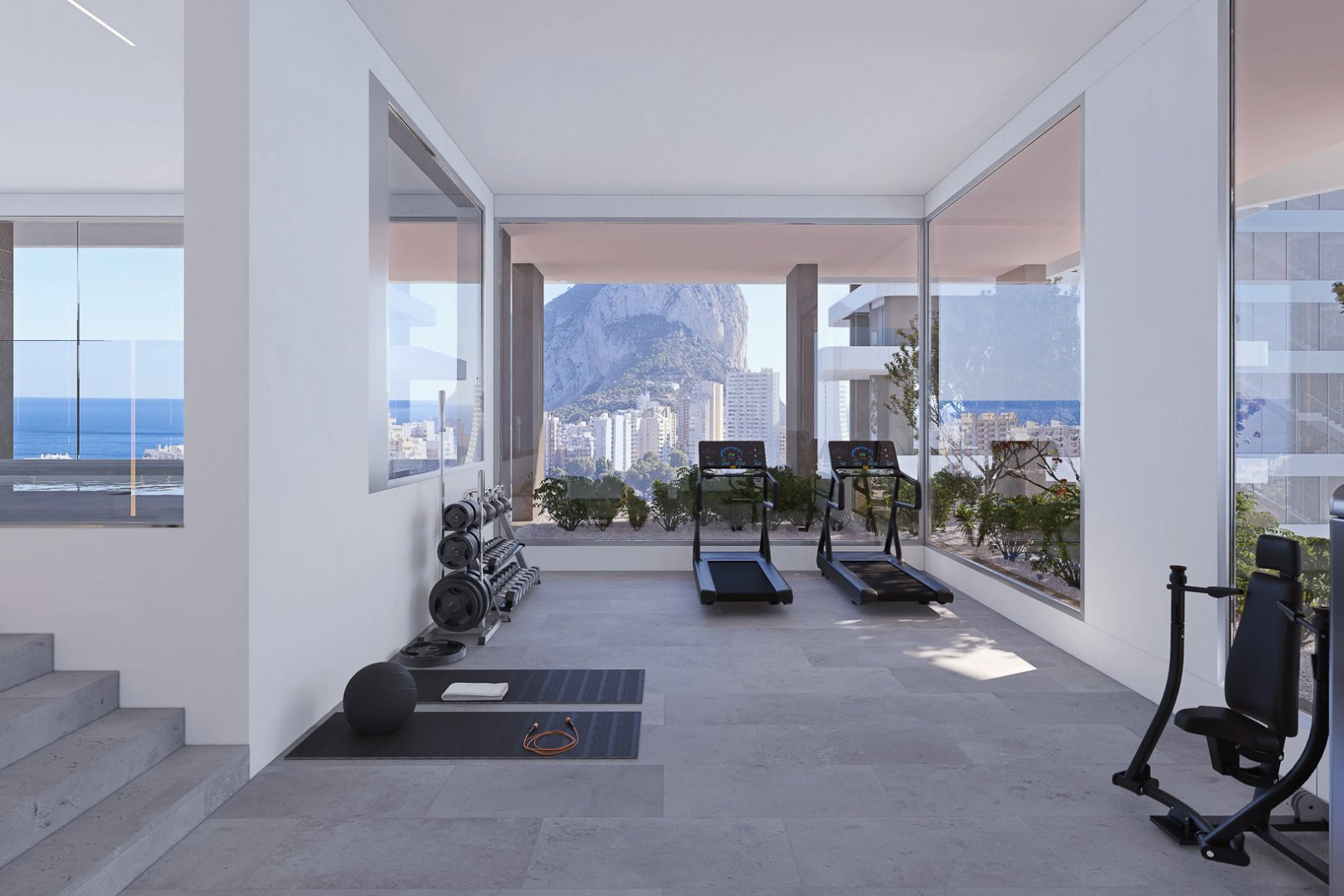 8265CAL Im Bau befindliche Luxusapartments mit Meerblick zum Verkauf in Calpe.