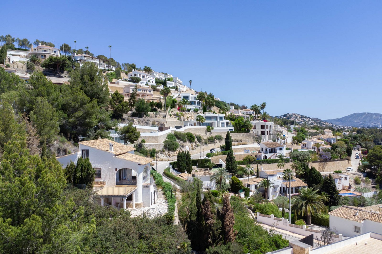 C4XY4527BEN Grundstück/Renovierungsprojekt mit Panoramablick auf das Meer zum Verkauf in Racó del Galeno, Benissa